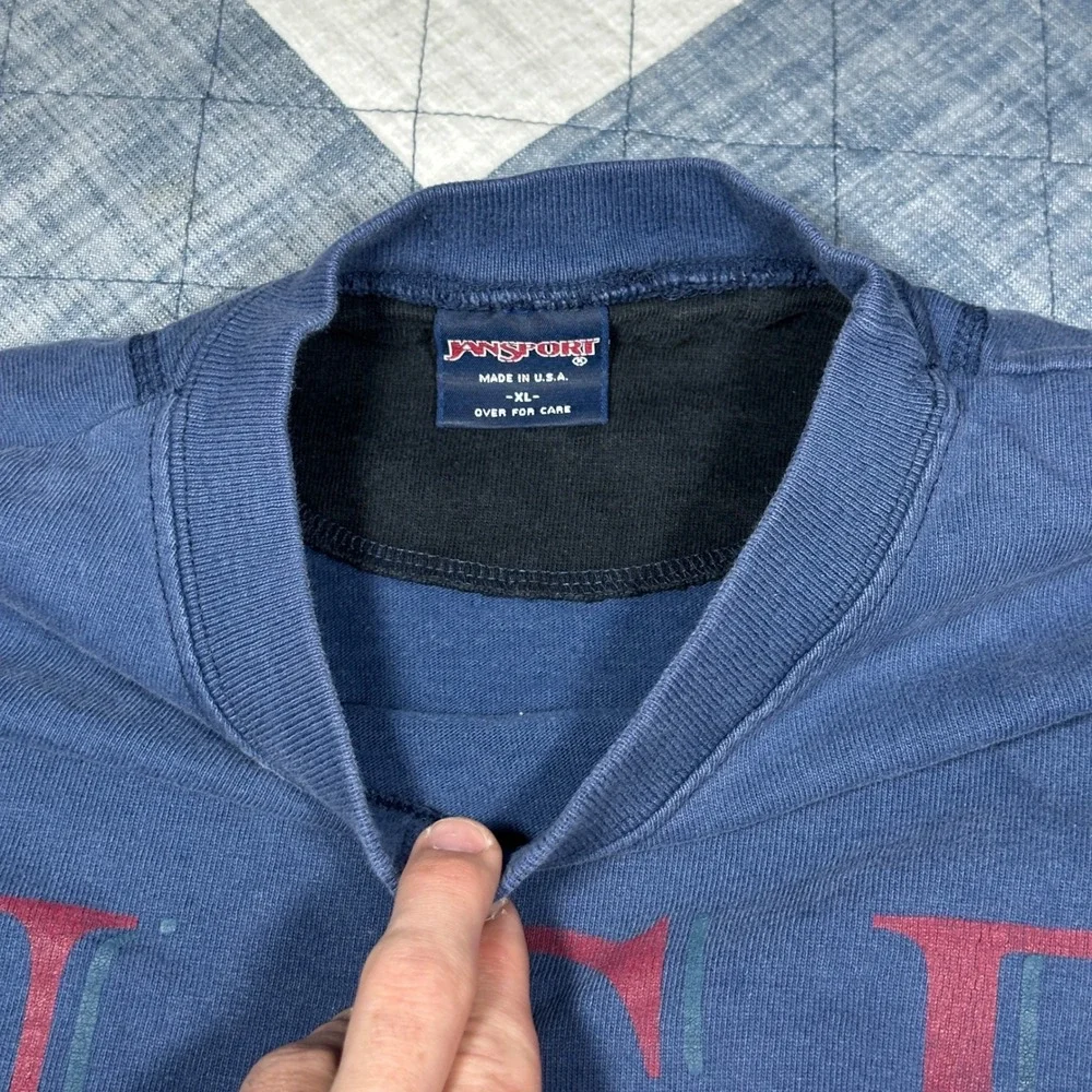 Vintage Jansport UCF University of Central Florida Sweatshirt Shirt XL Blue USA
